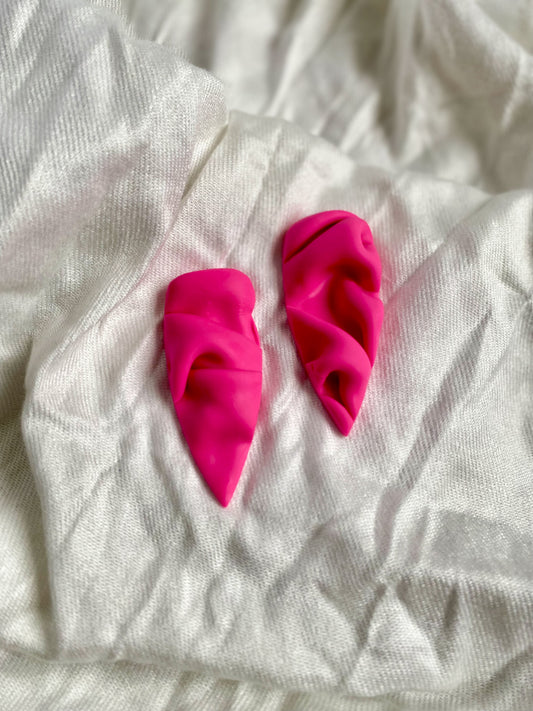 Silken Waves - Hot Pink