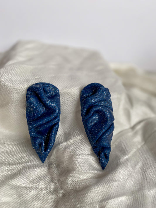 Silken Waves - Midnight Blue