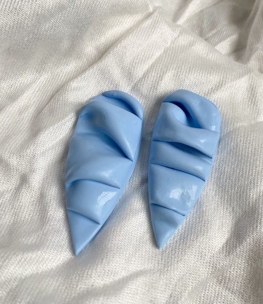 Silken Waves - Cornflower Blue