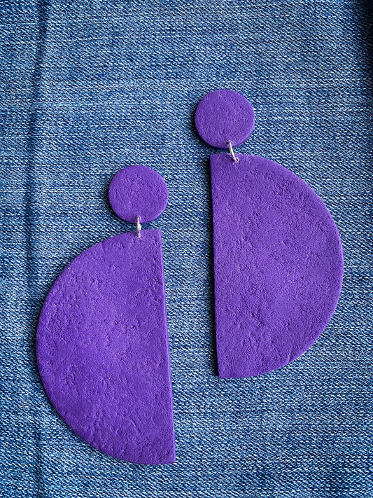 Demi-Circle: Purple
